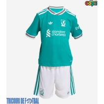 Echipament fotbal Liverpool Ryan Gravenberch #38 Tricou Treilea 2025-26 pentru copii maneca scurta (+ Pantaloni scurti)