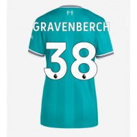 Echipament fotbal Liverpool Ryan Gravenberch #38 Tricou Treilea 2025-26 pentru femei maneca scurta