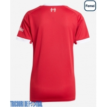 Echipament fotbal Liverpool Tricou Acasa 2025-26 pentru femei maneca scurta