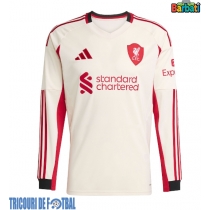 Echipament fotbal Liverpool Tricou Deplasare 2025-26 maneca lunga