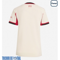 Echipament fotbal Liverpool Tricou Deplasare 2025-26 pentru femei maneca scurta
