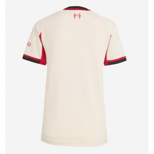 Echipament fotbal Liverpool Tricou Deplasare 2025-26 pentru femei maneca scurta Echipament fotbal Liverpool Tricou Deplasare 2025-26 pentru femei maneca scurta