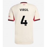 Echipament fotbal Liverpool Virgil van Dijk #4 Tricou Deplasare 2025-26 maneca scurta
