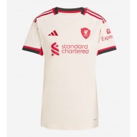 Echipament fotbal Liverpool Virgil van Dijk #4 Tricou Deplasare 2025-26 pentru femei maneca scurta