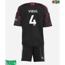 Echipament fotbal Liverpool Virgil van Dijk #4 Tricou Treilea 2026-27 pentru copii maneca scurta (+ Pantaloni scurti)