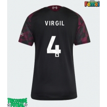 Echipament fotbal Liverpool Virgil van Dijk #4 Tricou Treilea 2026-27 pentru femei maneca scurta
