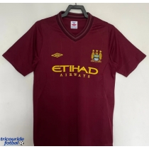 Echipament fotbal Manchester City 2012-2013 Tricou Retro Deplasare maneca scurta