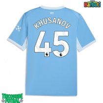 Echipament fotbal Manchester City Abdukodir Khusanov #45 Tricou Acasa 2026-27 maneca scurta