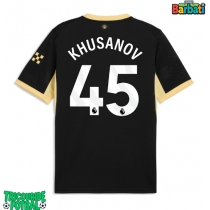 Echipament fotbal Manchester City Abdukodir Khusanov #45 Tricou Deplasare 2026-27 maneca scurta