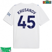 Echipament fotbal Manchester City Abdukodir Khusanov #45 Tricou Treilea 2026-27 maneca scurta
