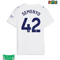 Echipament fotbal Manchester City Antoine Semenyo #42 Tricou Treilea 2026-27 pentru femei maneca scurta