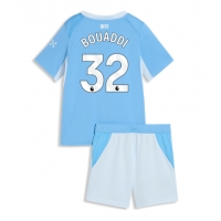 Echipament fotbal Manchester City Ayyoub Bouaddi #32 Tricou Acasa 2026-27 pentru copii maneca scurta (+ Pantaloni scurti)
