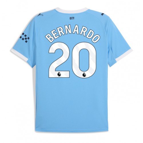 Echipament fotbal Manchester City Bernardo Silva #20 Tricou Acasa 2025-26 maneca scurta Echipament fotbal Manchester City Bernardo Silva #20 Tricou Acasa 2025-26 maneca scurta