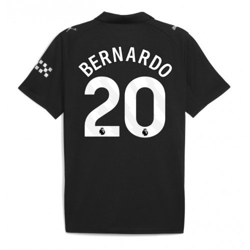 Echipament fotbal Manchester City Bernardo Silva #20 Tricou Deplasare 2025-26 maneca scurta Echipament fotbal Manchester City Bernardo Silva #20 Tricou Deplasare 2025-26 maneca scurta