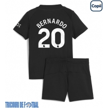 Echipament fotbal Manchester City Bernardo Silva #20 Tricou Deplasare 2025-26 pentru copii maneca scurta (+ Pantaloni scurti)