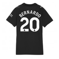 Echipament fotbal Manchester City Bernardo Silva #20 Tricou Deplasare 2025-26 pentru femei maneca scurta