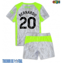 Echipament fotbal Manchester City Bernardo Silva #20 Tricou Treilea 2025-26 pentru copii maneca scurta (+ Pantaloni scurti)