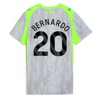 Echipament fotbal Manchester City Bernardo Silva #20 Tricou Treilea 2025-26 pentru femei maneca scurta