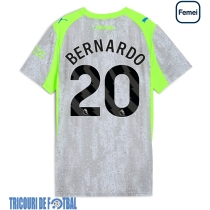 Echipament fotbal Manchester City Bernardo Silva #20 Tricou Treilea 2025-26 pentru femei maneca scurta