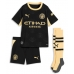 Echipament fotbal Manchester City Elliot Anderson #5 Tricou Deplasare 2026-27 pentru copii maneca scurta (+ Pantaloni scurti)