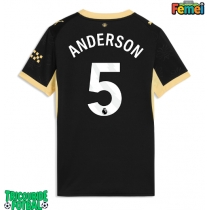 Echipament fotbal Manchester City Elliot Anderson #5 Tricou Deplasare 2026-27 pentru femei maneca scurta