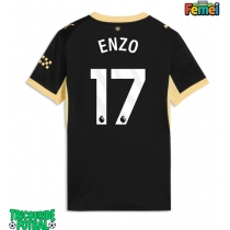 Echipament fotbal Manchester City Enzo Fernandez #17 Tricou Deplasare 2026-27 pentru femei maneca scurta