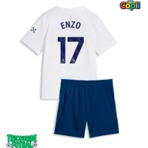 Echipament fotbal Manchester City Enzo Fernandez #17 Tricou Treilea 2026-27 pentru copii maneca scurta (+ Pantaloni scurti)