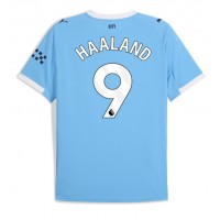Echipament fotbal Manchester City Erling Haaland #9 Tricou Acasa 2025-26 maneca scurta