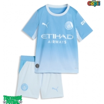 Echipament fotbal Manchester City Erling Haaland #9 Tricou Acasa 2026-27 pentru copii maneca scurta (+ Pantaloni scurti)