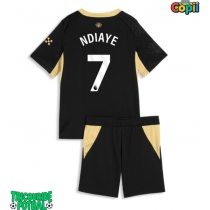 Echipament fotbal Manchester City Iliman Ndiaye #7 Tricou Deplasare 2026-27 pentru copii maneca scurta (+ Pantaloni scurti)