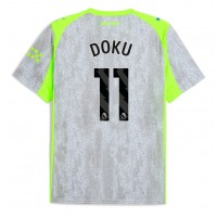 Echipament fotbal Manchester City Jeremy Doku #11 Tricou Treilea 2025-26 maneca scurta