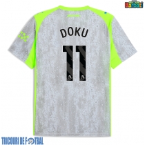 Echipament fotbal Manchester City Jeremy Doku #11 Tricou Treilea 2025-26 maneca scurta