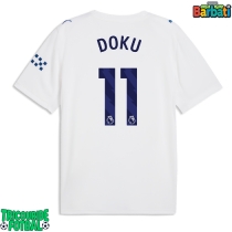Echipament fotbal Manchester City Jeremy Doku #11 Tricou Treilea 2026-27 maneca scurta