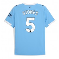 Echipament fotbal Manchester City John Stones #5 Tricou Acasa 2025-26 maneca scurta