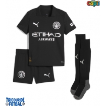 Echipament fotbal Manchester City John Stones #5 Tricou Deplasare 2025-26 pentru copii maneca scurta (+ Pantaloni scurti)