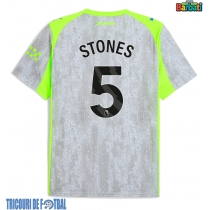Echipament fotbal Manchester City John Stones #5 Tricou Treilea 2025-26 maneca scurta
