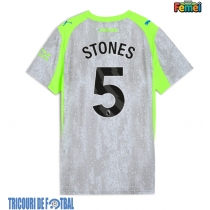 Echipament fotbal Manchester City John Stones #5 Tricou Treilea 2025-26 pentru femei maneca scurta