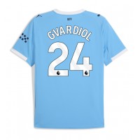 Echipament fotbal Manchester City Josko Gvardiol #24 Tricou Acasa 2025-26 maneca scurta