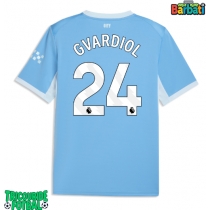 Echipament fotbal Manchester City Josko Gvardiol #24 Tricou Acasa 2026-27 maneca scurta
