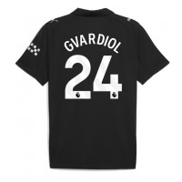 Echipament fotbal Manchester City Josko Gvardiol #24 Tricou Deplasare 2025-26 maneca scurta