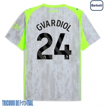 Echipament fotbal Manchester City Josko Gvardiol #24 Tricou Treilea 2025-26 maneca scurta