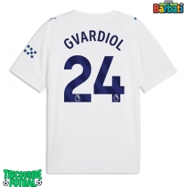 Echipament fotbal Manchester City Josko Gvardiol #24 Tricou Treilea 2026-27 maneca scurta
