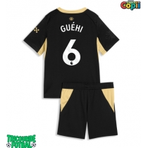 Echipament fotbal Manchester City Marc Guehi #6 Tricou Deplasare 2026-27 pentru copii maneca scurta (+ Pantaloni scurti)