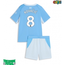 Echipament fotbal Manchester City Mateo Kovacic #8 Tricou Acasa 2026-27 pentru copii maneca scurta (+ Pantaloni scurti)