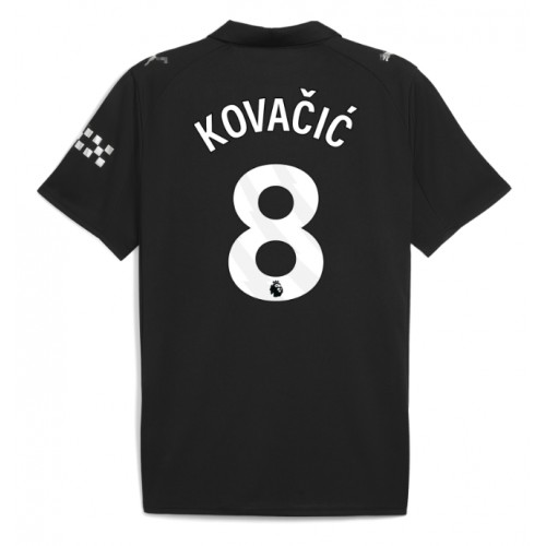 Echipament fotbal Manchester City Mateo Kovacic #8 Tricou Deplasare 2025-26 maneca scurta Echipament fotbal Manchester City Mateo Kovacic #8 Tricou Deplasare 2025-26 maneca scurta