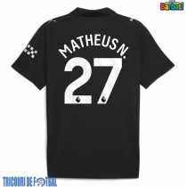 Echipament fotbal Manchester City Matheus Nunes #27 Tricou Deplasare 2025-26 maneca scurta