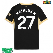 Echipament fotbal Manchester City Matheus Nunes #27 Tricou Deplasare 2026-27 pentru femei maneca scurta