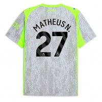 Echipament fotbal Manchester City Matheus Nunes #27 Tricou Treilea 2025-26 maneca scurta