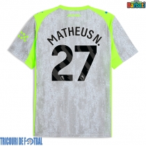 Echipament fotbal Manchester City Matheus Nunes #27 Tricou Treilea 2025-26 maneca scurta