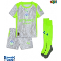 Echipament fotbal Manchester City Matheus Nunes #27 Tricou Treilea 2025-26 pentru copii maneca scurta (+ Pantaloni scurti)